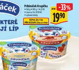 Albert Pribináček Krupička nabídka