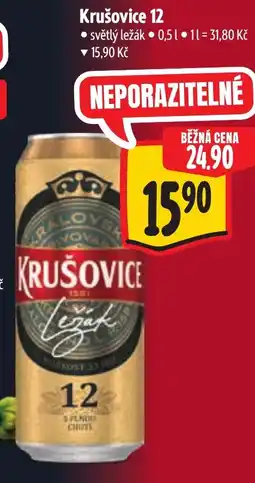 Albert Krušovice ležák nabídka
