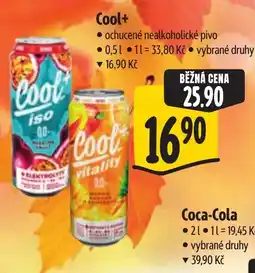 Albert Cool+ ochucené nealkoholické pivo nabídka