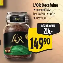 Albert L'OR Decafeine nabídka