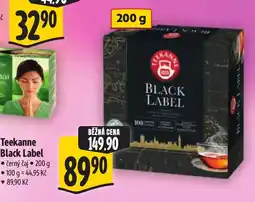 Albert Teekanne black label nabídka
