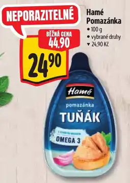 Albert Hamé pomazánka tuňák nabídka