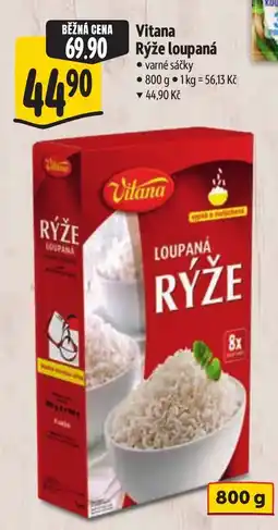 Albert Vitana rýže loupaná nabídka