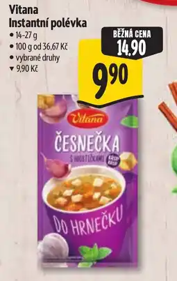 Albert Vitana česnečka s houštíčkami do hrnečku nabídka