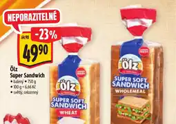 Albert Olz super sandwich nabídka