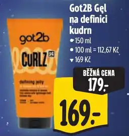 Albert got2b gel na definici kudrn nabídka