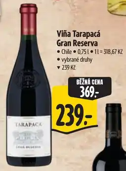 Albert Tarapacá gran reserva nabídka