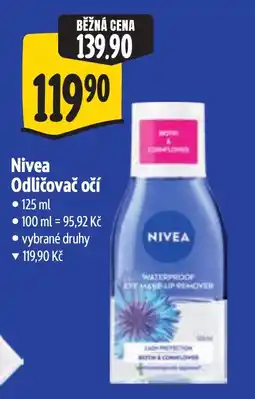 Albert Nivea Odličovač očí nabídka