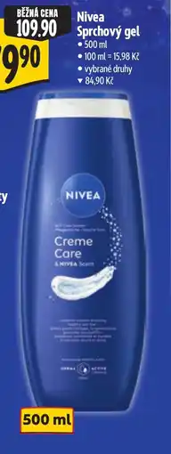 Albert Nivea sprchový gel nabídka