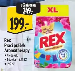Albert Rex prací prášek aromatherapy nabídka