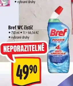 Albert Bref WC čistič nabídka