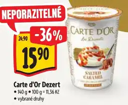 Albert Carte d'Or Dezert nabídka