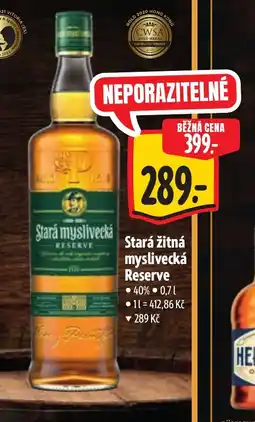 Albert Stará žitná myslivecká Reserve nabídka