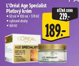 Albert L'Oréal Age Specialist Pleťový krém nabídka