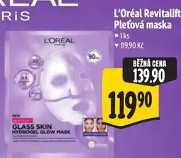 Albert L'Oréal Revitalift Pleťová maska nabídka