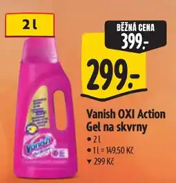 Albert Vanish OXI Action Gel na skvrny nabídka
