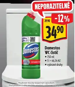Albert Domestos WC čistič nabídka