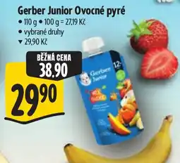 Albert Gerber Junior Ovocné pyré nabídka