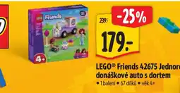 Albert lego friends jednorozcové auto s dortem nabídka