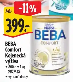Albert Nestlé Beba Comfort nabídka