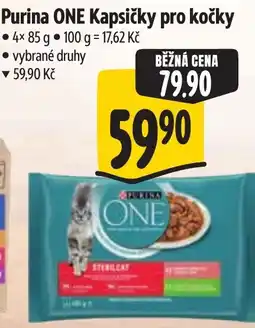 Albert Purina ONE kapsičky pro kočky nabídka