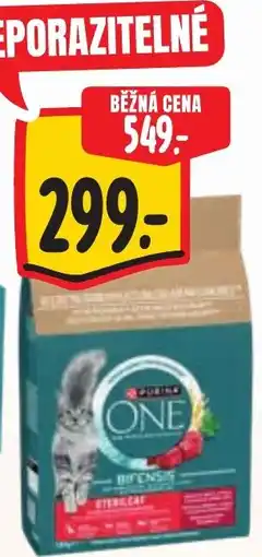 Albert Purina one bi'ensia steril cat nabídka