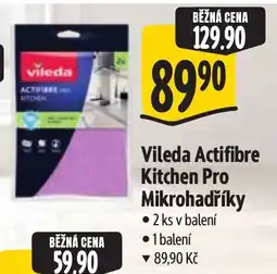 Albert Vileda Actifibre Kitchen Pro Mikrohadříky nabídka