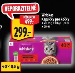 Albert Whiskas kapsičky pro kočky nabídka