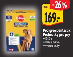Albert Pedigree Dentastix Pochoutky pro psy nabídka