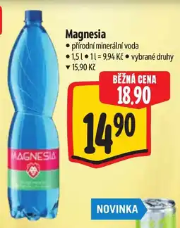 Albert Magnesia přírodní minerální voda nabídka