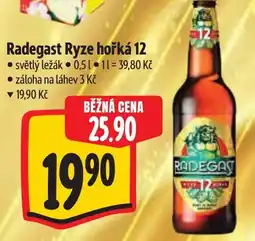 Albert Radegast Ryze hořká 12 nabídka