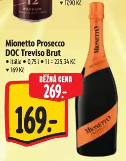 Albert Mionetto Prosecco DOC Treviso Brut nabídka