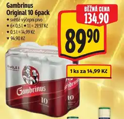 Albert Gambrinus Original 10 nabídka