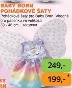 Dráčik Baby born pohádkové šaty nabídka