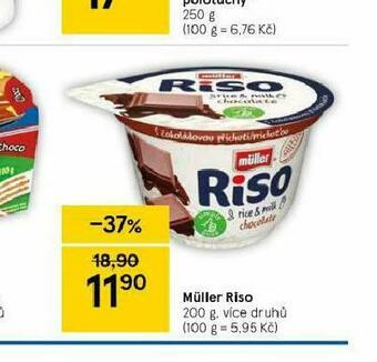 Tesco Müller riso nabídka