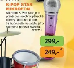Dráčik K-Pop star mikrofon nabídka