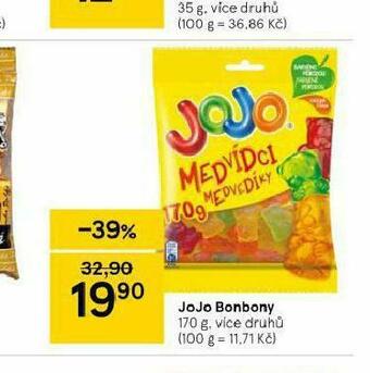Tesco Jojo bonbony nabídka