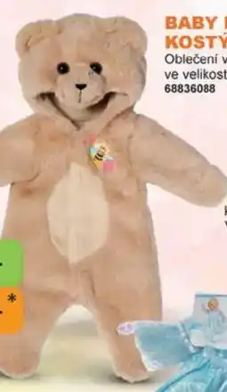 Dráčik Baby born kostým medvěd nabídka