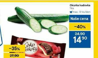 Tesco Okurka hadovka nabídka