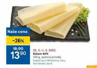 Tesco Eidam 30= nabídka