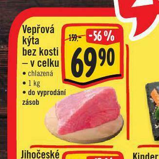 Jip Vepřová kýta bez kosti nabídka