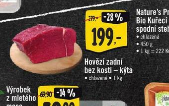 Jip Hovězí zadní bez kosti - kýta nabídka