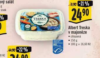 Jip Albert treska v majonéze nabídka