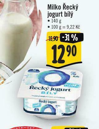 Milko řecký jogurt bílý