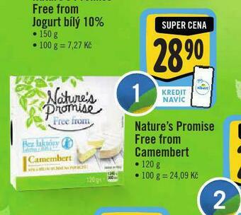 Jip Free from camembert nabídka