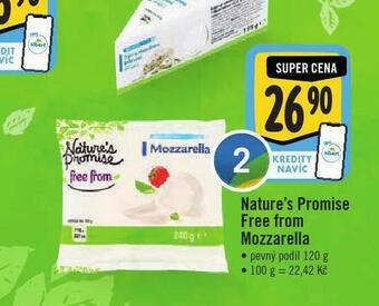 Jip Free from mozzarella nabídka
