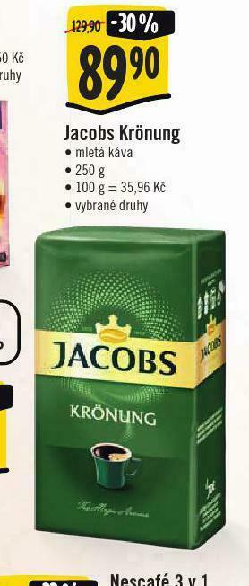 Jip Jacobs krönung mletá káva nabídka