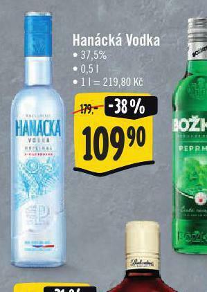 Jip Hanácká vodka nabídka