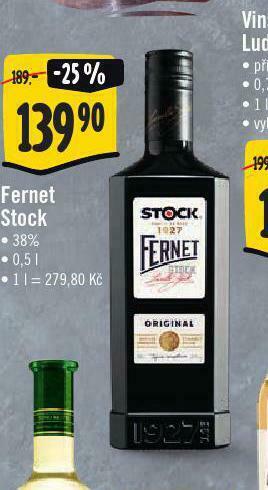 Jip Fernet stock nabídka