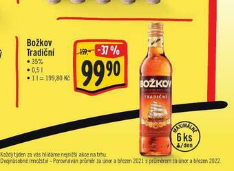 Jip Božkov tradiční nabídka